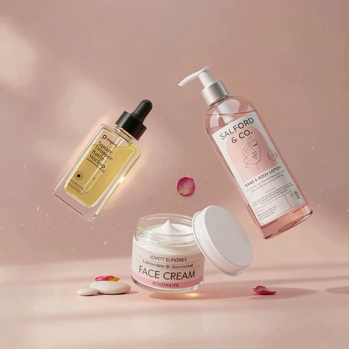 Floating Product Rotation Animation